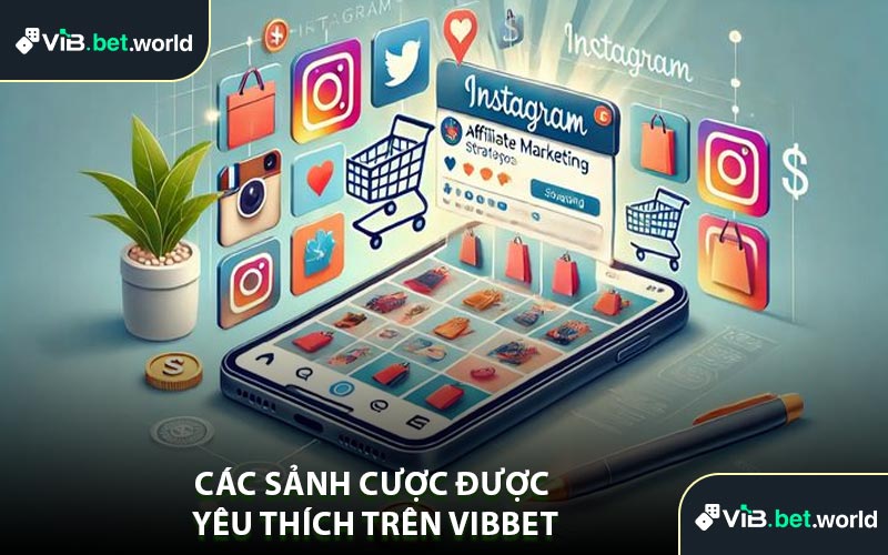Các Sảnh Cược Được Yêu Thích Trên Vibbet