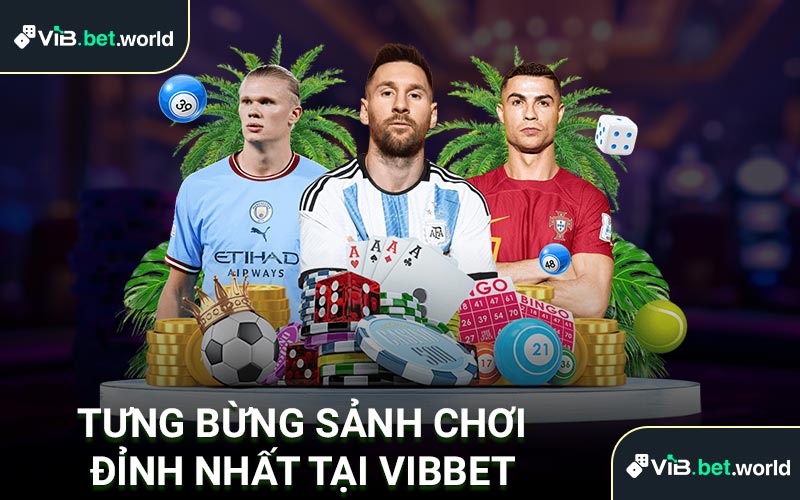 Tưng bừng sảnh chơi đỉnh nhất Vibbet